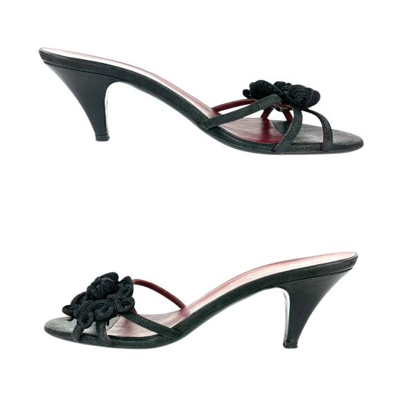 Prada Crochet Sandal Heels - Picture 2 of 7